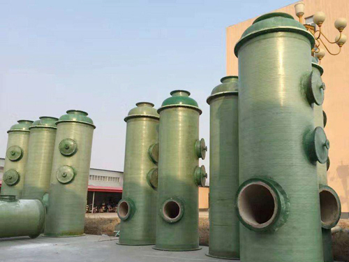 山东省玻璃钢湿式脱硫除尘器