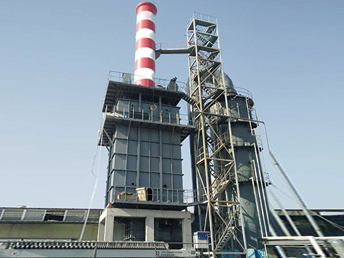 山东省砖厂窑炉湿电除尘器1